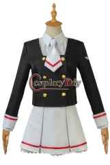 Cosplaydiy Card Captor Sakura CLEAR CARD Kinomoto Sakura Cosplay Costume School Uniform