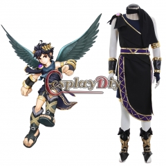 Cosplaydiy Kid Icarus Uprising Pit Cosplay Costume full set custom made halloween costume