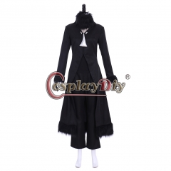 Cosplaydiy Pokemon Sun and Moon Cynthia Cosplay Costume Suit For Halloween Party