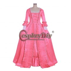 Cosplaydiy 18th Marie Antoinette Women Ball Gown Dress Rococo Colonial Georgian Evening Dress Costume