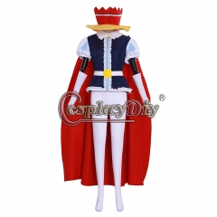 Cosplaydiy Snow White Princess Sapphire Cosplay Costume Adult Girls Women Halloween Suit