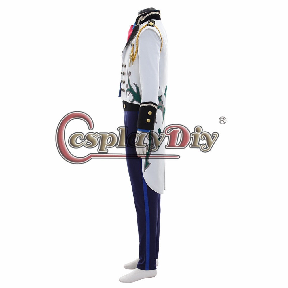 Cosplaydiy Snow Queen Prince Hans Costume Adult Prince Hans Cosplay ...