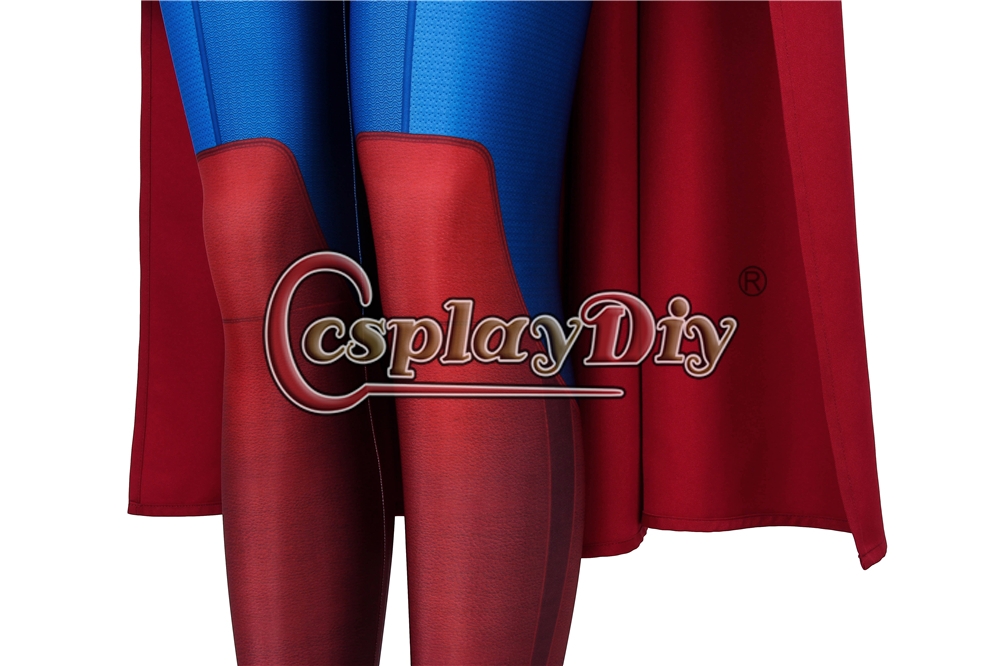 Cosplaydiy Supergirl Season 5 Kara Zor El Zentai Jumpsuit Bodysuit 3d Print Adult Women 5946