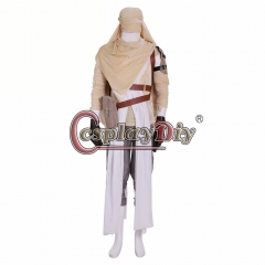 Cosplaydiy Star Wars vii:The Force Awakens Rey Mummy Scavengers Cosplay costume custom made