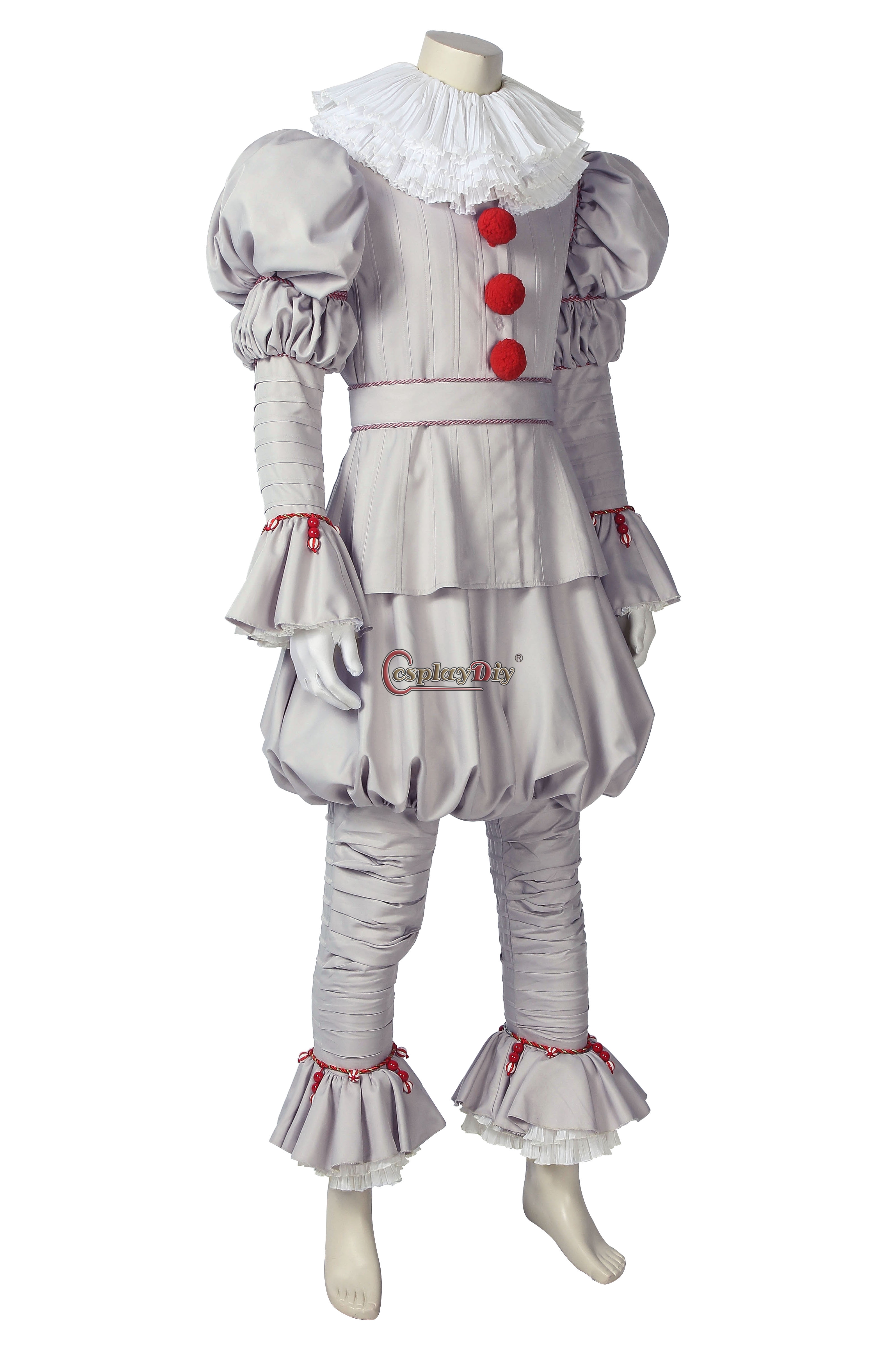 Cosplaydiy It chapter two Pennywise Cosplay Costume IT Dancing Clown ...