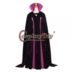 Cosplaydiy Maleficent from Sleeping Beauty Dress maleficent cosplay Costume dress Halloween cosplay Costume