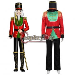 Cosplaydiy Custom made The Nutcracker puppet stage cosplay costume Imperial Guard costume adult men uniform