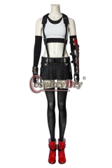 (With Shoes) Game Final Fantasy VII Tifa Lockhart Cosplay Costume Halloween Party Outfit Custom Made