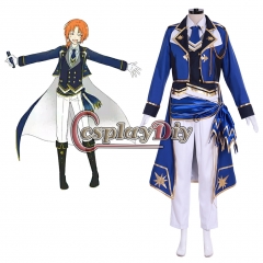 Cosplaydiy Ensemble Stars Brilliance Knights' Starlight Festival Ritsu Sakuma Bloomed Cosplay costume Adult Uniform custom made