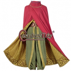 Cosplaydiy Raya and The Last Dragon Cosplay Costume Raya Battle Suit Women Cosplay Costume Outfit With Cloak Dragon Princess Dress Outfit