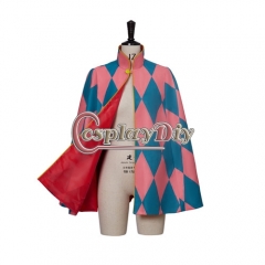 Cosplaydiy Howl's Moving Castle Howl Cosplay Costume Jacket Cape Cloak