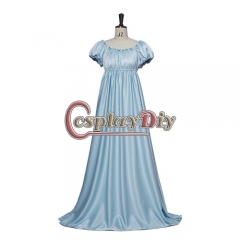 Cosplaydiy Bridgerton Daphne regency Dress tea party regency ball gown