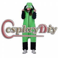 invader zim cosplay costume invader zim onesie allien onesie pajamas animal onesie