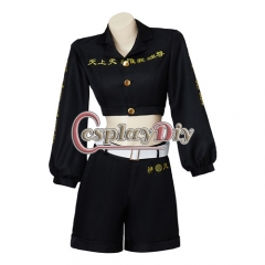 Cosplaydiy Anime Tokyo Revengers mickey Cosplay Costume  Tokyo Manji Gang Uniform Suit