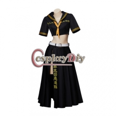 Cosplaydiy Anime Tokyo Revengers mickey Cosplay Costume  Tokyo Manji Gang Uniform Suit