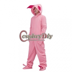a christmas story pink bunny onesie christmas bunny costume onesie animal onesie
