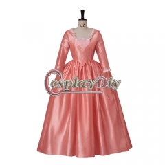 Musical Hamilton Angelica Schuyler cosplay Costume pink Dress Colonial Lady Corset-Style Ball Gown Victorian Medieval Skirt