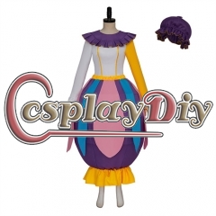 Anime Mrs Teapot Cosplay Costume Women Girls Novelty Dress with Hat Halloween Party Role Play