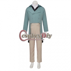Movie Pride and Prejudice Role Play Costume Retro Victorian Men's High Waist Tailcoat Suit Halloween Party Cosplay Uniform