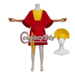 Anime Become King Role Play Costume Red Dress with Belt Hat Suits Men Halloween Carnival Party Cosplay Clothes