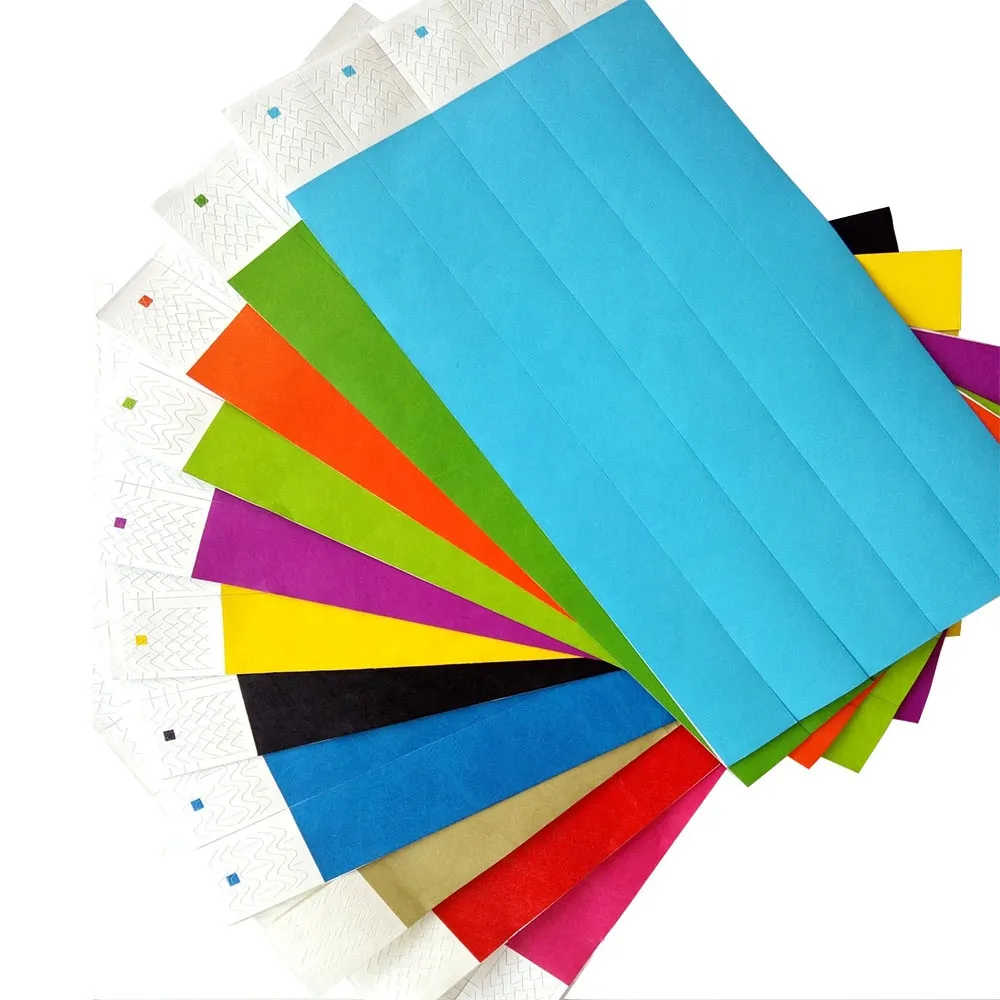Plain Tyvek Wristbands