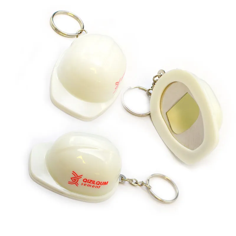 Hard Hat Opener Keyring
