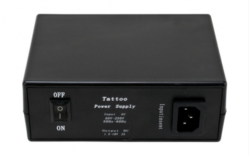 Produktbild von TATELF Power Supply Mit LCD-Display – Einstellbare Spannung 2–12 V, Für Tattoo-Maschinen, Fußpedal Oder Taster