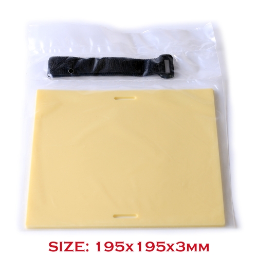 Tattoo Practice Skin 195*195*3MM Arm-hold Practice Skin  Blank Plain For Needle Machine Supply