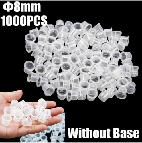 Plastic Tattoo Ink Cup  Clear  Classic Tattoo Ink Cups  without Base Ink Cup