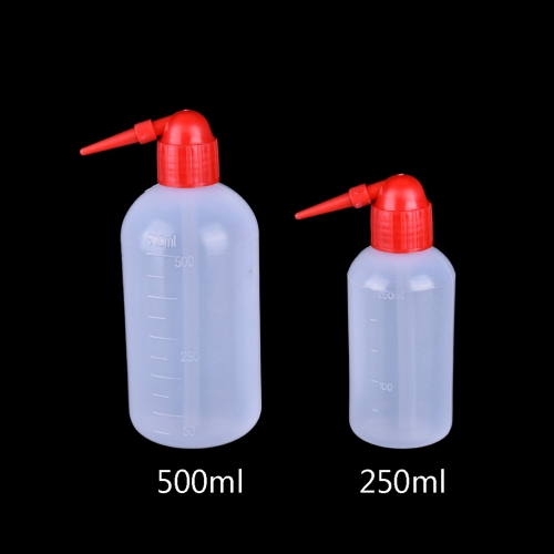 250/500ml Plastic  Squeeze Bottle Red Duck Mouth Spray Bottle