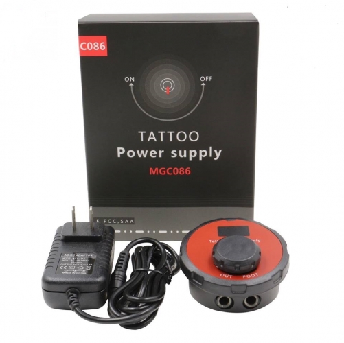 Top Tattoo Power LCD Dual Tattoo Machine Gun Power Supply