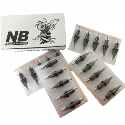 20pcs/box NB Cartridge Needles 0.35MM #12 Disposable Sterilized Tattoo Needles Cartridge For Tattoo Machine