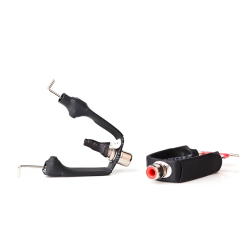 Durable High-quality alloy material Converter for RCA Clip Cord Removable RCA to Clip Cord Supply Tattoo Gun Machines