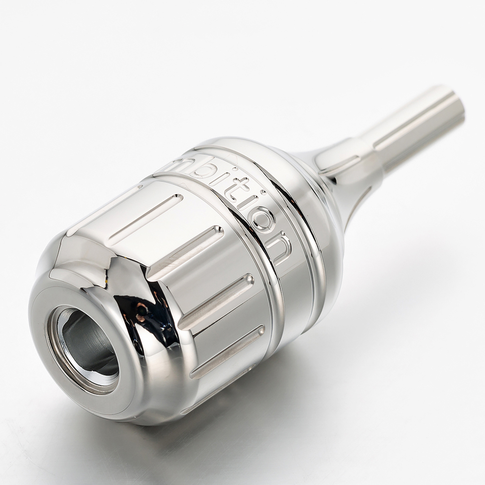 thumbnail image 2 of 32mm Tattoo Cartridge Grip – Aluminum, Adjustable 3.5mm, For Rotary Machines 2 of 4