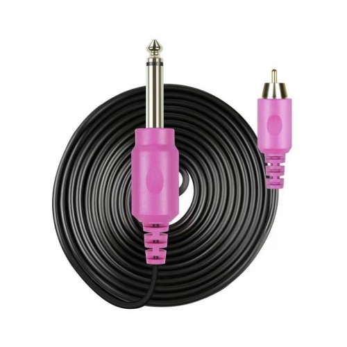 3A Tattoo Clip Cord Fireproof Silicone RCA Interface Power Cord