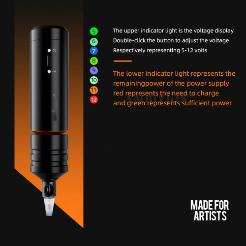 Wireless Tattoo Pen Machine For Tattoo Artist Body Art