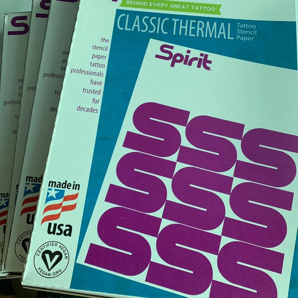 Spirit Classic Thermal Sheet ( Made In USA ) Buy at Tattoo Gizmo