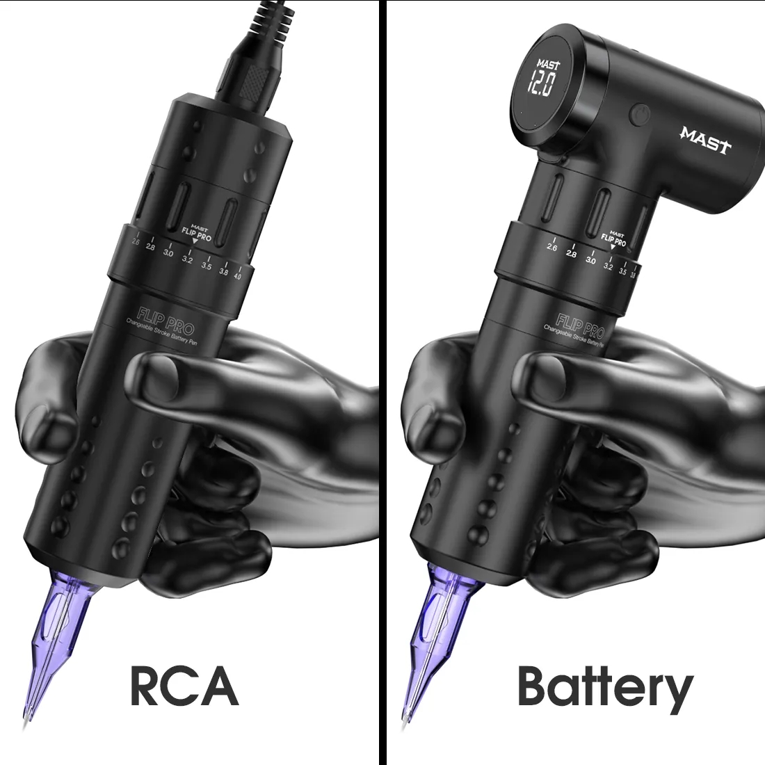 Wireless Tattoo Pen Machine With 2 6 4 0mm Strokes Changeable   B176125b00 