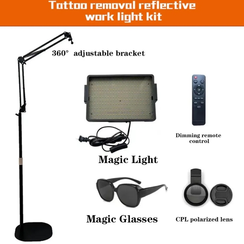 Tattoo Linear Polarized Glasses, Top choice of tattoo artist.