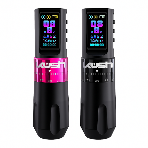 Adjustable 7 Stroke 2.4-4.2mm Wireless Tattoo Machine Pen Coreless Motor Strong Quiet 2000mA/h Battery For Tattoo Artist