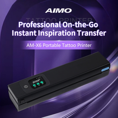 AM-X6 Portable Tattoo Printer Professional On-the-GoInstant Inspiration Transfer