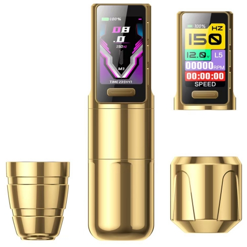 FONE Professional Wireless Tattoo Pen | 3 Working Modes & 3 Optional Strokes 3.7/4.0/4.6mm Complete Kit