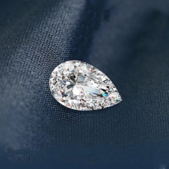 Wholesale Price Carat Loose Gemstones Moissanite Pear Shaped DEF Color