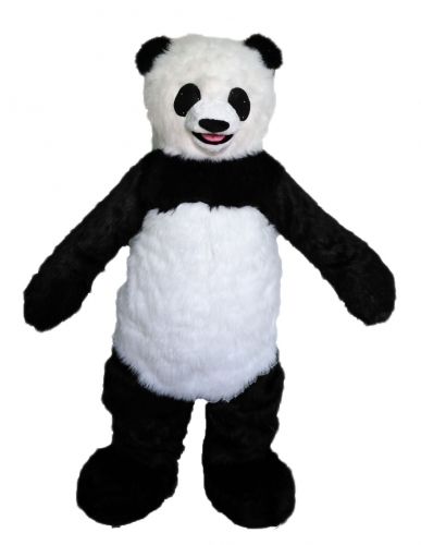 Adult Size Fancy Panda Mascot Costume For Party Deguisement Mascotte Custom Mascots Arismascots Professional Team Mascot Maker Company