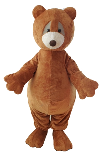 Adult Size Fancy  Bear Mascot Costume For Party Cartoon Mascot Costumes for Kids Birthday Party Custom Mascots at Arismascots Character Design Company