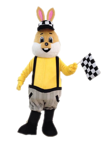 Fancy Rabbit  mascot outfit Party Costume Outfits Custom Animal Mascots for Advertising Team Mascot Character Design Deguisement Mascotte Quality