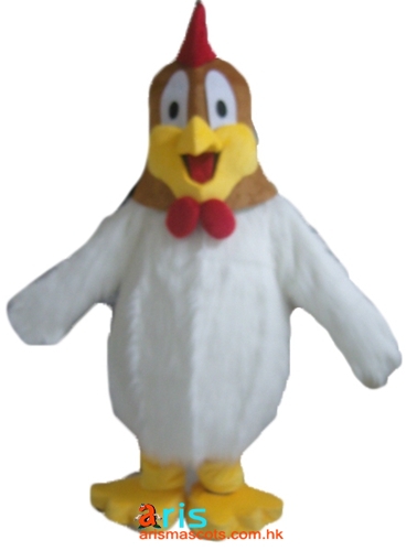 Lovely Chicken Mascot Costume Adult Size FUll Body Hen Fancy Dress Cosplay Suit Stage Wear Costumes Carnival Outfits for Marketing