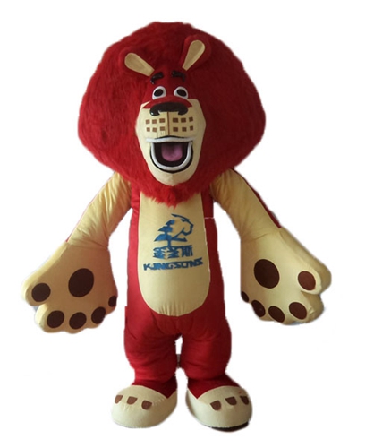 Fancy Lion mascot outfit Party Costume Cartoon Mascot Costumes for Kids Birthday Party Custom Mascots at Arismascots Character Design Company