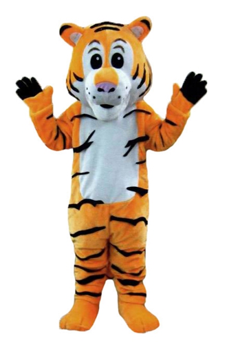 Fancy Tiger mascot outfit Party Costume Custom Team Mascots Sports Mascot Costume Desuisement Mascotte Character Design Company ArisMascots