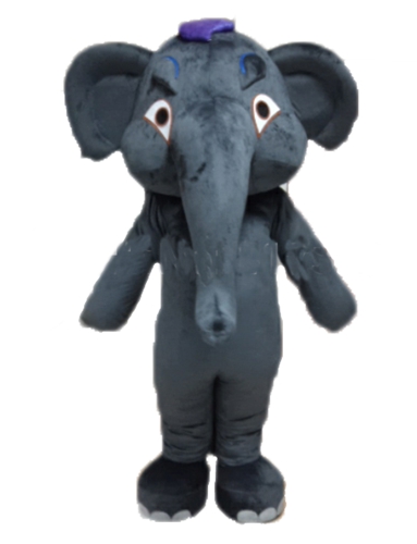 Fancy Elephant mascot outfit Party Costume Cartoon Mascot Costumes for Kids Birthday Party Custom Mascots at Arismascots Character Design Company